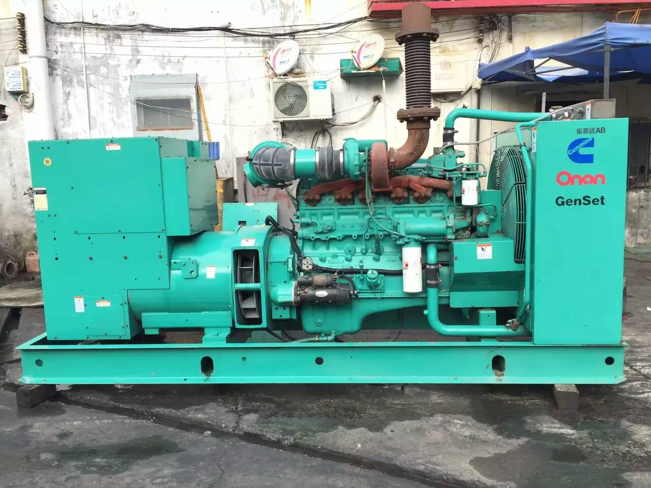 钦州租赁发电机-柴油发电机不正常冒烟的原因